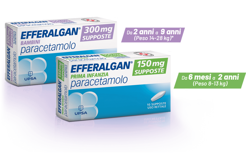 EFFERALGAN lattanti, prima infanzia e bambini