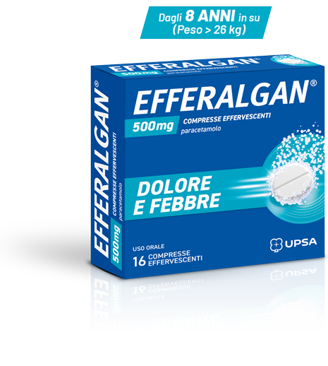 EFFERALGAN pack compresse effervescenti paracetamolo