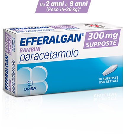 EFFERALGAN BAMBINI 300mg supposte