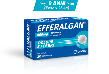 EFFERALGAN Influenza e raffreddore 500mg + 4mg